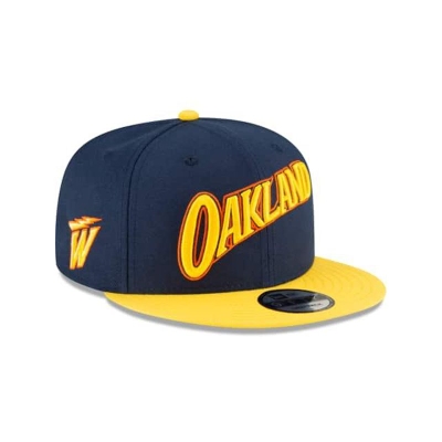 Golden State Warriors Gorra | New Era NBA City Edition 9fifty Snapback Cap Mexico - Azules